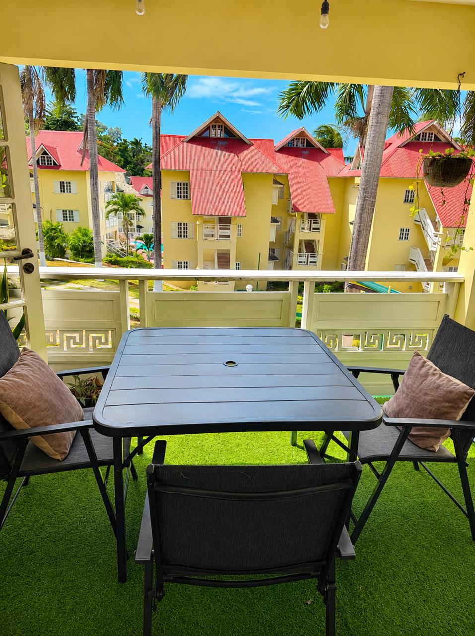 Balcony seating — Private apartment