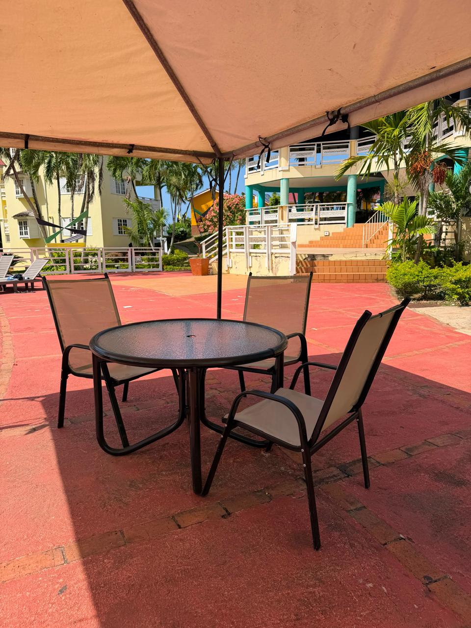 Outdoor seating area — Shared Mystic Ridge area